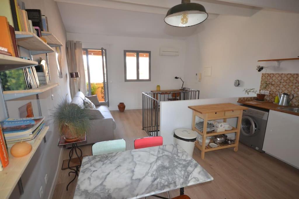 אקס-אן-פרובאנס Le Dix Duplex Historical Center Balcony With View And Air Conditioning מראה חיצוני תמונה